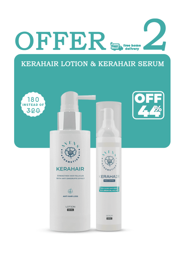 Kerahair lotion and Kerahair serum