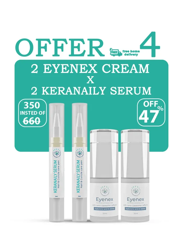 2KERANAILY SERUM + 2 EYENEX CREAM