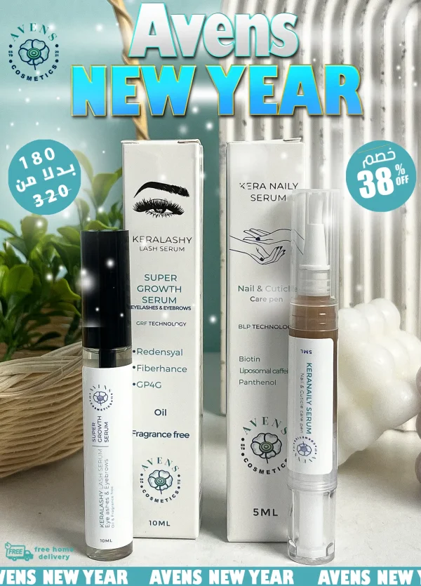 NEW YEAR OFFER ( KERALASHY SERUM X KERANAILY SERUM )